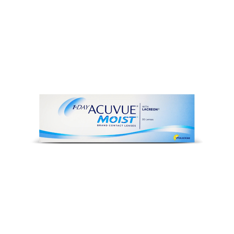 Lentilles de contact 1 Day Acuvue Moist Boîte de 30
