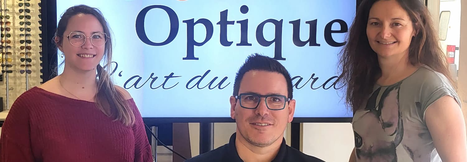 Équipe d'opticien à Carqueiranne
